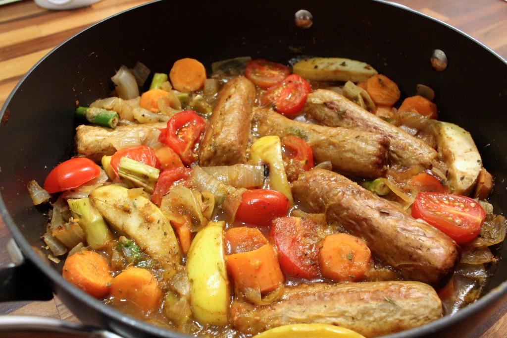 Healthy Quorn Sausage Casserole