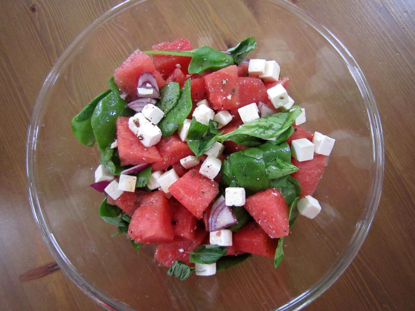 Watermelon & Feta Cheese Salad