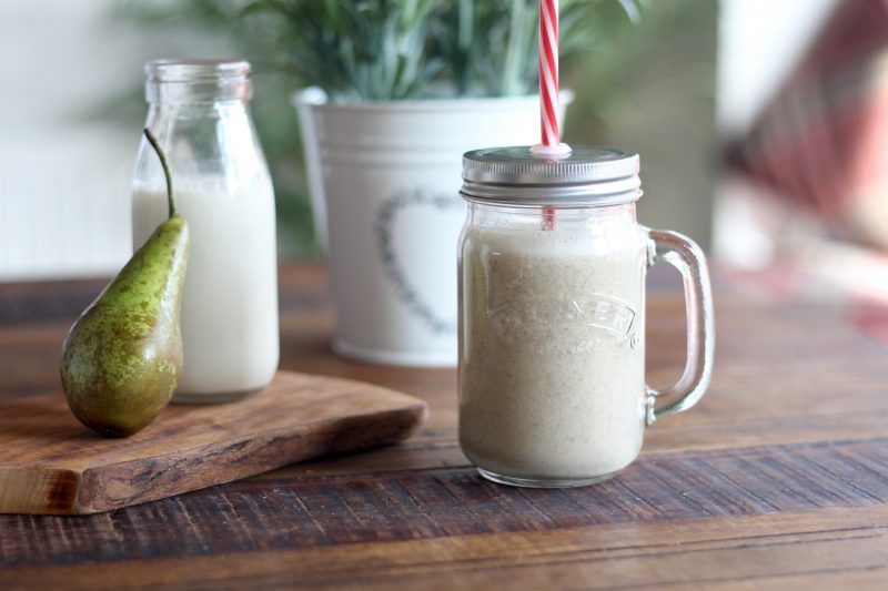 Pear & Oat Bran Smoothie