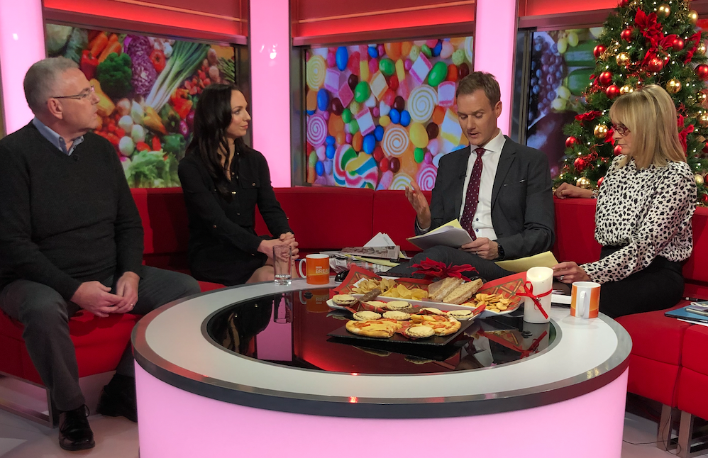 Physical Activity Calorie Expenditure Labelling – My Interview on BBC Breakfast!